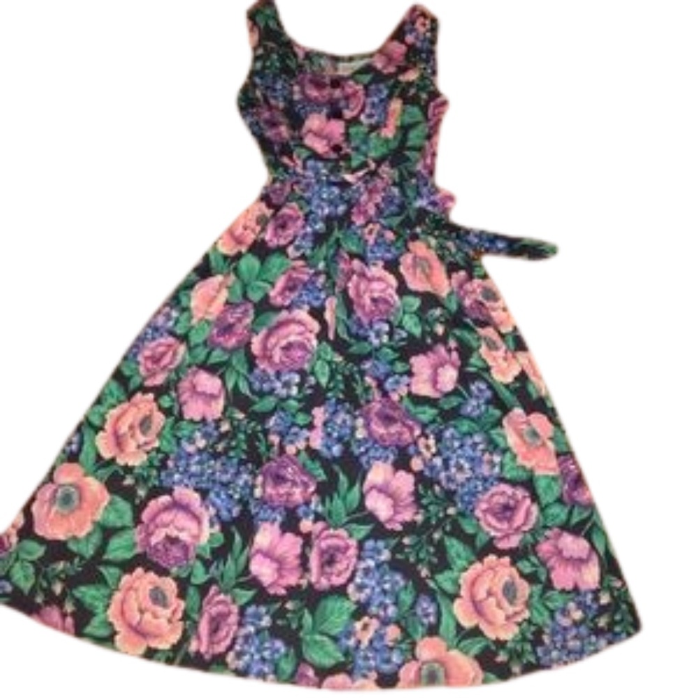 Vintage Classic Apparel Floral Dress